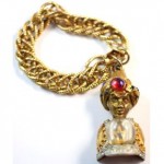 vintage har genie bracelet