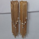 vintage hattie carnegie waterfall earrings