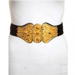 vintage judith leiber suede belt