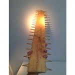 vintage old sawfish rostrum for display