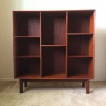 vintage peter hvidt teak bookcase