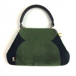 vintage roberta di camerino velvet handbag