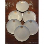 vintage set dorothy thorpe plates