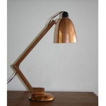 vintage terence conran copper wood maclamp