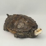 anatique 19th century porcelain turtle box