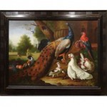 antique 17th century oil painting