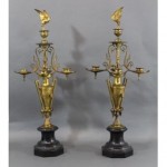 antique 19th century aesthetic candelabra