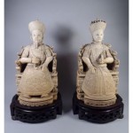 antique chinese emperor figures