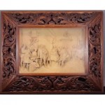 antique ernst steiner austrian diorama carving