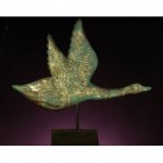 antique goose weathervane