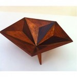 vintage 1920s 1920s parquetry wood bowl