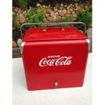 vintage 1930s 1940s coca-cola cooler