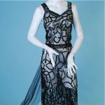 vintage 1930s sequin evening gown