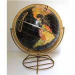 vintage 1940s cram globe