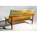 vintage 1950s finn juhl settee