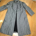 vintage 1960s grace taylor metallic coat