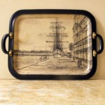 vintage 1960s jean carzou tray