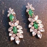 vintage 1980s christian dior earrings