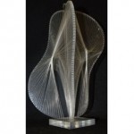 vintage acrylic and nylon sculpture