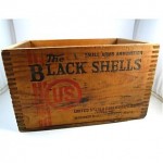 vintage ammunition crate