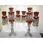 vintage baccarat crystal candelabra