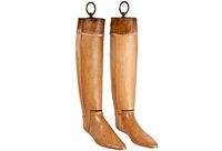 vintage british wood riding boot stretchers