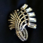 vintage eisenberg sterling fur clip