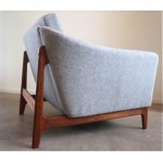 vintage folke ohlsson for dux reupholstered chair