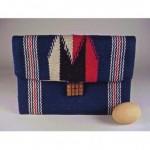 vintage fred harvey el grandee chimayo woven wool purse