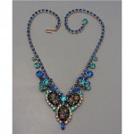 vintage juliana rhinestone necklace