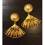 vintage karl lagerfeld earrings