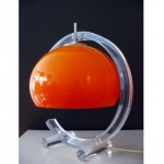 vintage lucite lamp