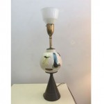 vintage marc bellaire ceramic table lamp