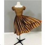 vintage mid-century mr sidney silk dress