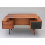 vintage milo baughman for glenn of california desk