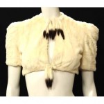 vintage mink fur bolero