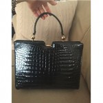 vintage rosenfeld alligator handbag