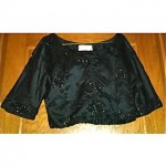 vintage saks fifth avenue beaded evening jacket