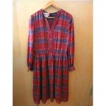 vintage treacy lowe silk paisley dress