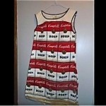 vintage 1960s campbells souper paper dress