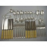 antique 1897 cutlery set