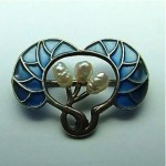 antique 1900s heinrich levinger brooch