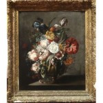 antique dutch old master still life oil painting