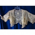 antique edwardian lace bolero jacket