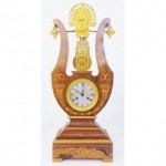 antique french marquetry clock