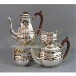 antique s. blanckenese & sons sterling coffee and tea set