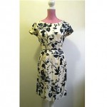 vintage 1960s silk dress