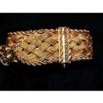 vintage 14k geneve watch bracelet