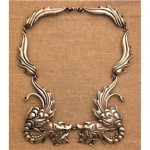 vintage 1940s los castillo dragon necklace