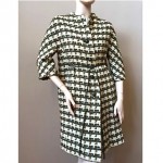 vintage 1960s betty carol trapeze coat